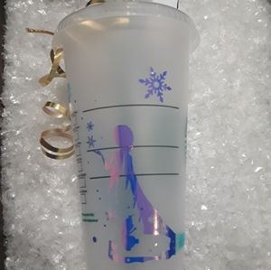Frozen inspired starbucks tumbler